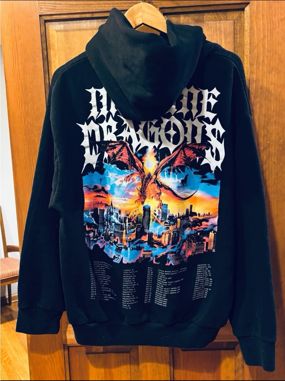 IMAGINE DRAGONS Band Tour Hoodie